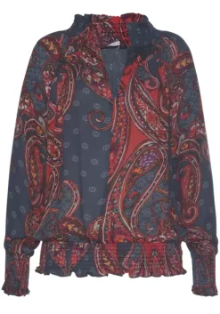 Druckbluse