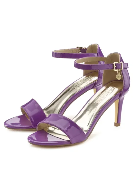 High-Heel-Sandalette"High-Heel-Sandalette, Riemchensandalette"