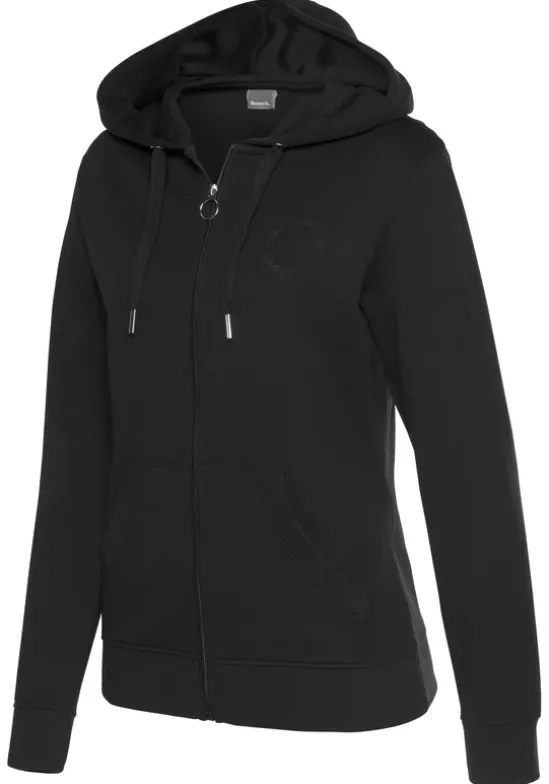 Kapuzensweatjacke"Mit Logostickerei"