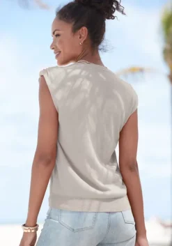 Kurzarmpullover
