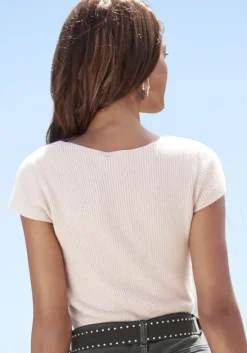 Kurzarmpullover