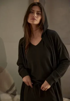 Longstrickjacke