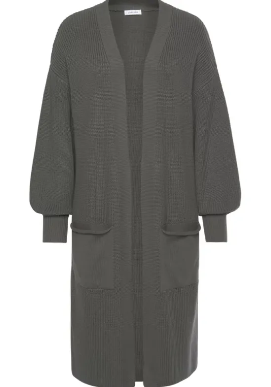 Longstrickjacke