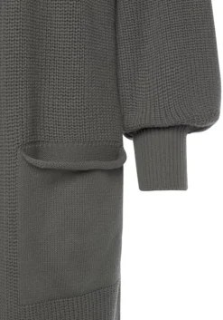 Longstrickjacke