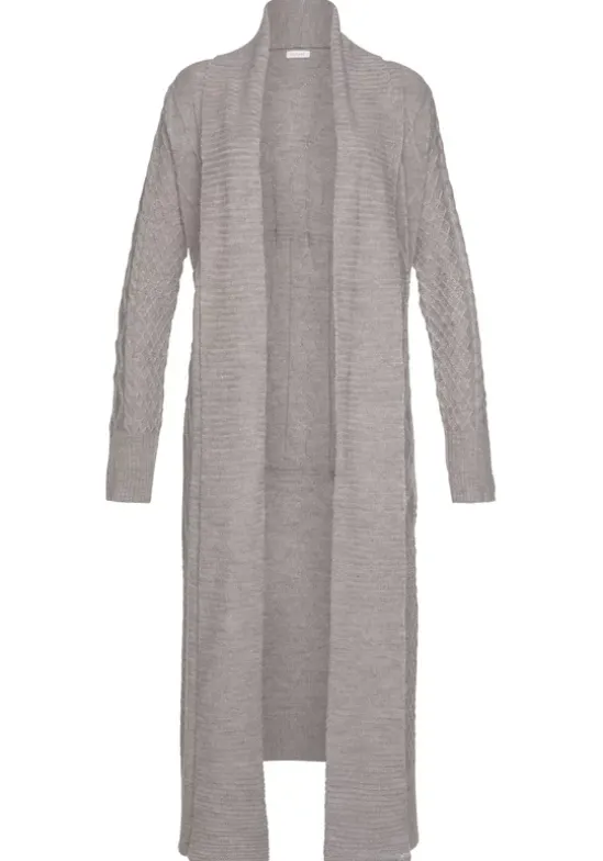 Longstrickjacke