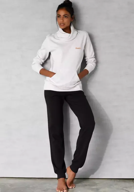 Longsweatshirt"Mit Stehkragen In Layeroptik"