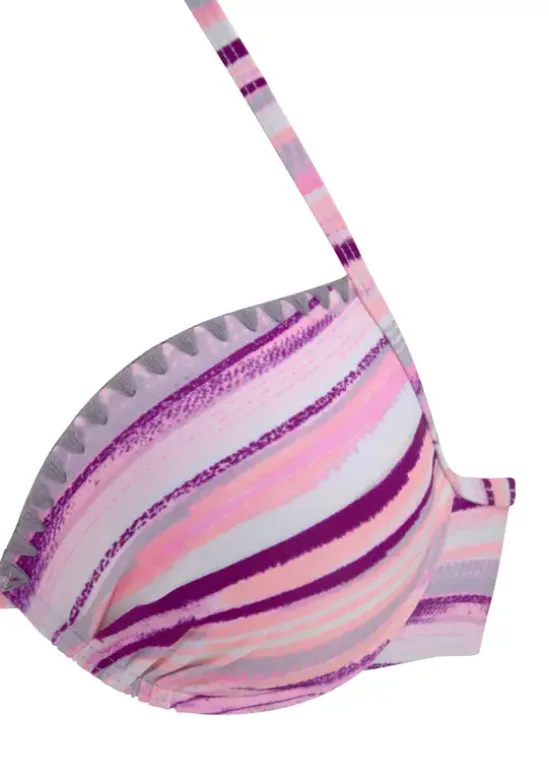 Push-Up-Bikini"Violet"