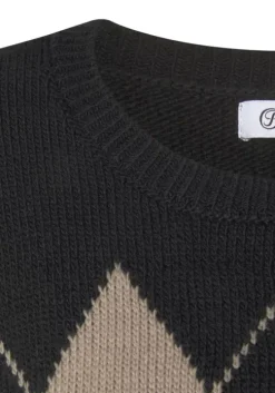 Rhombenpullover