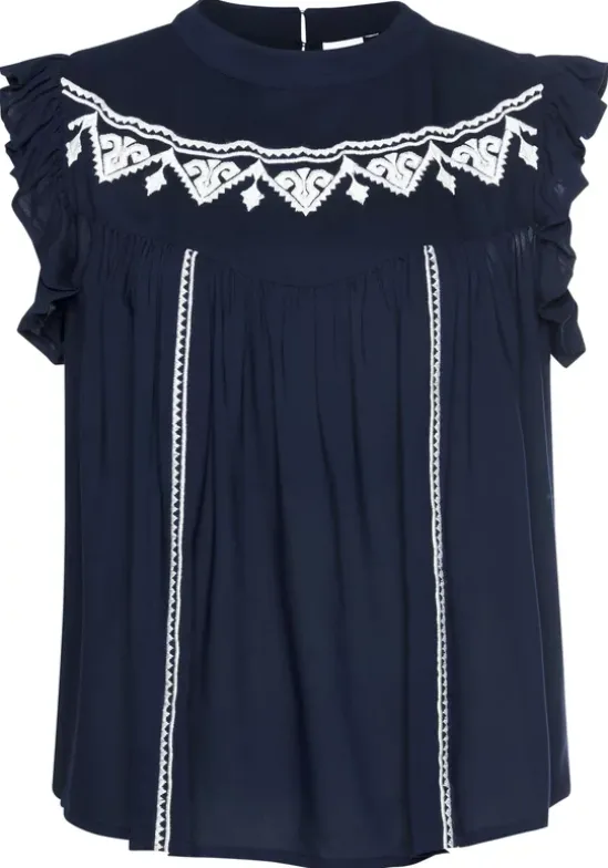 Ruschenbluse