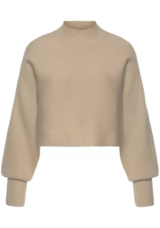 Stehkragenpullover