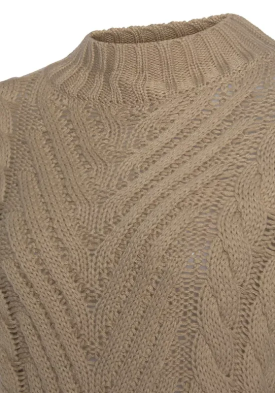 Stehkragenpullover