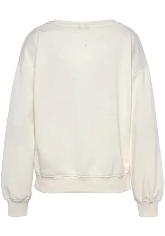 Sweatshirt"Mit Rippbundchen"