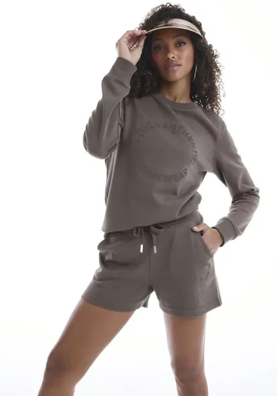 Sweatshorts"Mit Logostickerei"