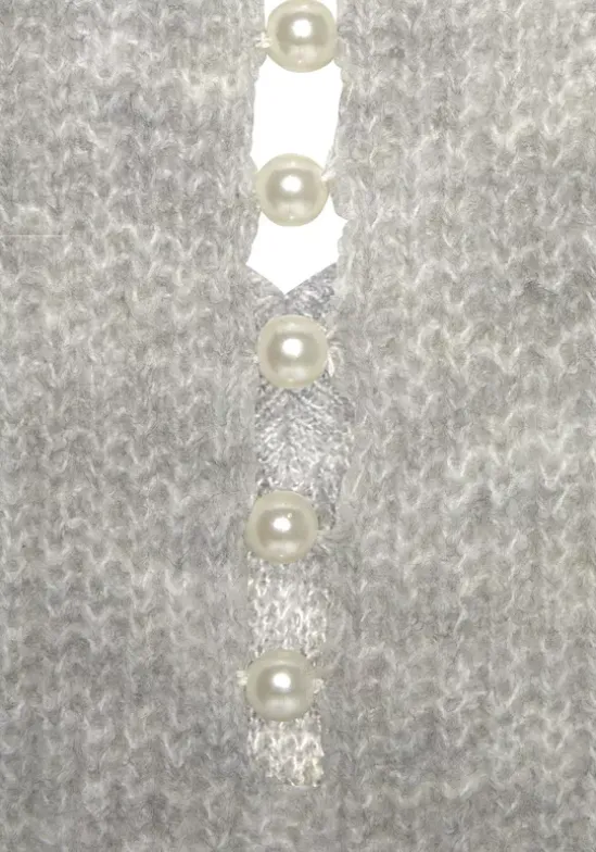 V-Ausschnitt-Pullover
