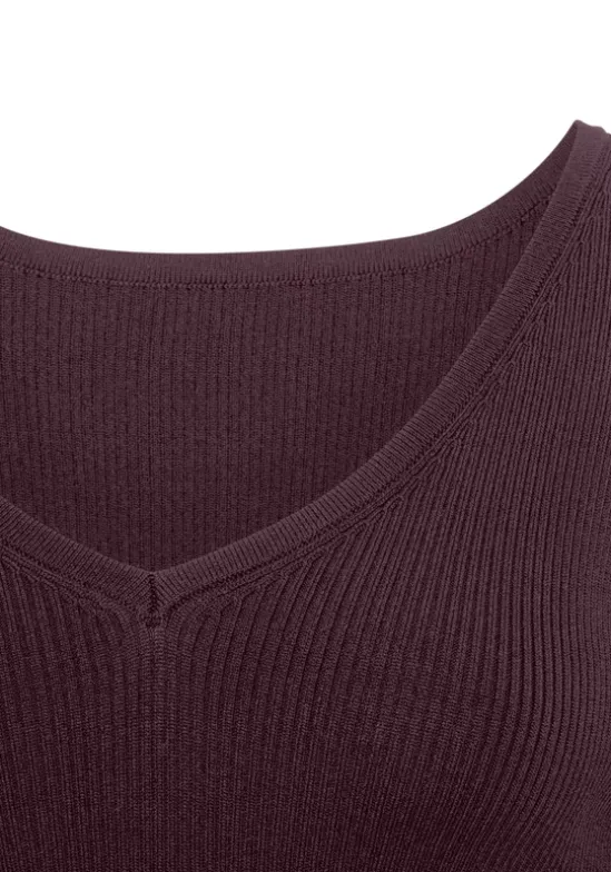 V-Ausschnitt-Pullover