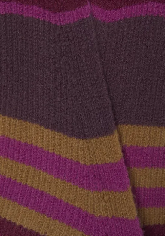 Wickelstrickjacke