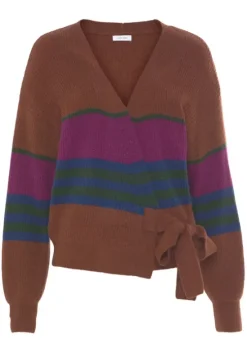 Wickelstrickjacke