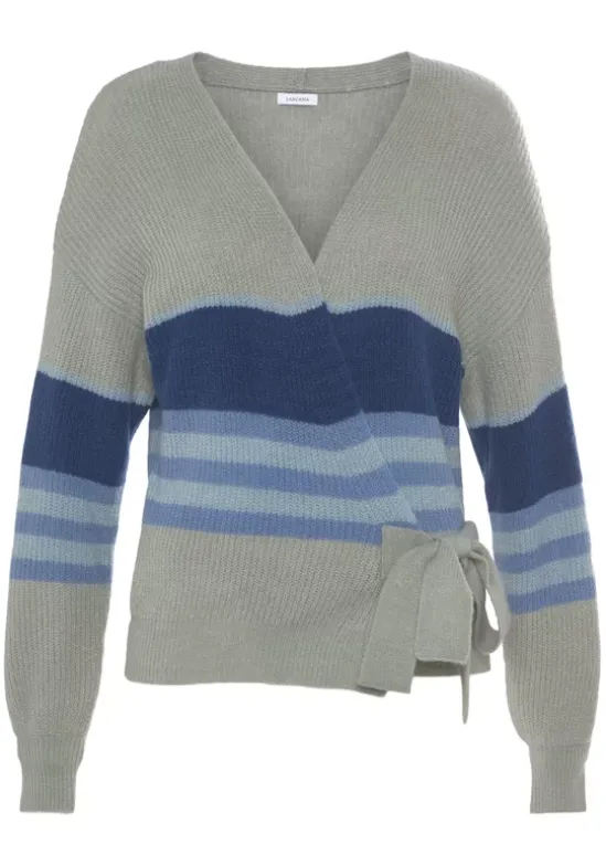 Wickelstrickjacke
